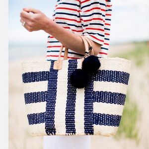 NWT Mar y Sol Woven Tote Bag